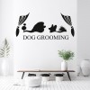 Dog Grooming Pets Kennels Wall Sticker