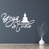 Yoga Studio Buddha Wall Sticker