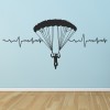 Pulse Line Parachute & Skydiving Wall Sticker
