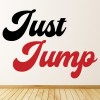 Just Jump Skydiving Wall Sticker