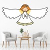 Thats Not My... Angel Christmas Wall Sticker