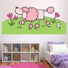 Thats Not My... Pink Poodle Dog Wall Sticker