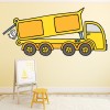 Thats Not My... Yellow Truck Wall Sticker