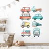 Car & Lorry Childrens Nursery Wall Sticker Set