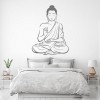 Buddha Yoga Wall Sticker