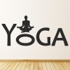 Yoga Symbol Wall Sticker