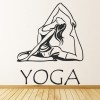 Yoga Pose Yoga Studio Decor Wall Sticker