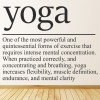 Yoga Definition Yoga Studio Decor Wall Sticker