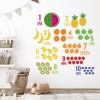Fruit Numbers Wall Sticker by Sarah Helen Morley