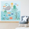 Under The Sea Wall Sticker by Sarah Helen Morley