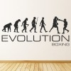 Evolution Boxing Wall Sticker