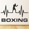 Pulse Rate Boxing Wall Sticker