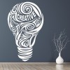 Creative Light Bulb Science Classroom Wall Sticker