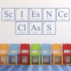 Science Class Periodic Table Of Elements Wall Sticker