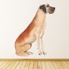 Great Dane Dog Kennels Grooming Wall Sticker