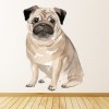 Pug Dog Kennels Grooming Wall Sticker