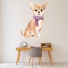 Chihuahua With Scarf Dog Kennels Grooming Wall Sticker