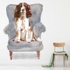 English Springer Spaniel Chair Dog Kennels Grooming Wall Sticker