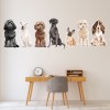 Dog Group 2 Dog Kennels Grooming Wall Sticker