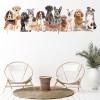 Dog Group 3 Dog Kennels Grooming Wall Sticker