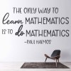 Learn Mathematics Maths Classroom School Wall Sticker