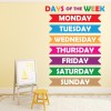 Days Of The Week Colourful Nursery School Classroom Decor Wall Sticker