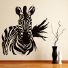 African Zebra Safari Animals Wall Sticker