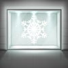 Classic Christmas Snowflake Festive Frosted Window Sticker