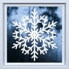 Christmas Snowflake Festive Window Sticker