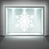 Classic Christmas Snowflake Festive Window Sticker