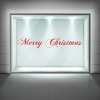 Merry Christmas Quote Window Sticker