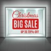 XX Off Christmas Sale Shop Window Sticker