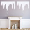 Winter Icicles Christmas Wall Sticker