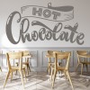 Hot Chocolate Shop Cafe Wall Sticker