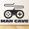 Gaming Controller Man Cave Wall Sticker