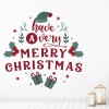 Have A Very Merry Christmas Quote Wall Sticker Wall Sticker