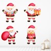 Santa Claus Father Christmas Wall Sticker Set