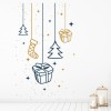 Present, Stocking & Christmas Tree Decor Wall Sticker