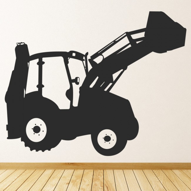 Jcb Digger Construction Machines Wall Sticker Ws-17300 Avery 