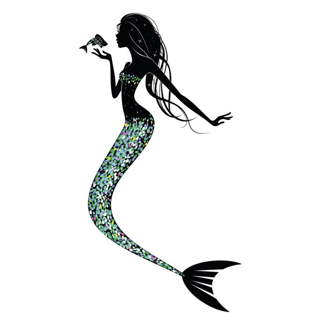 Fairytale Mermaid Wall Sticker WS-41263 