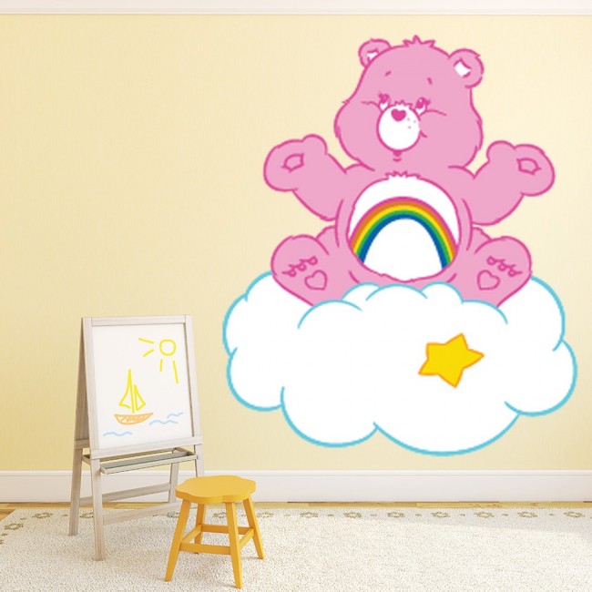 Care Bears Classic Share Funshine & Cheer Bears Wall Sticker WS-57145 