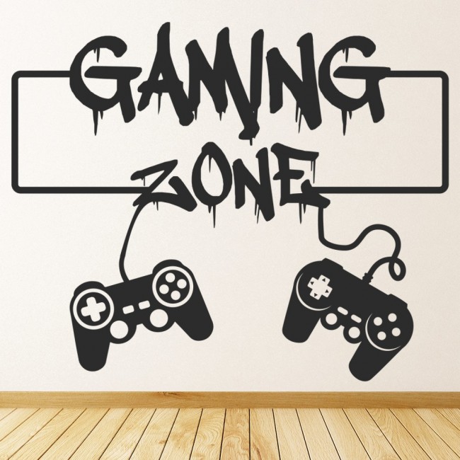 Gaming Zone Wall Sticker – Bright Bubs Nursery