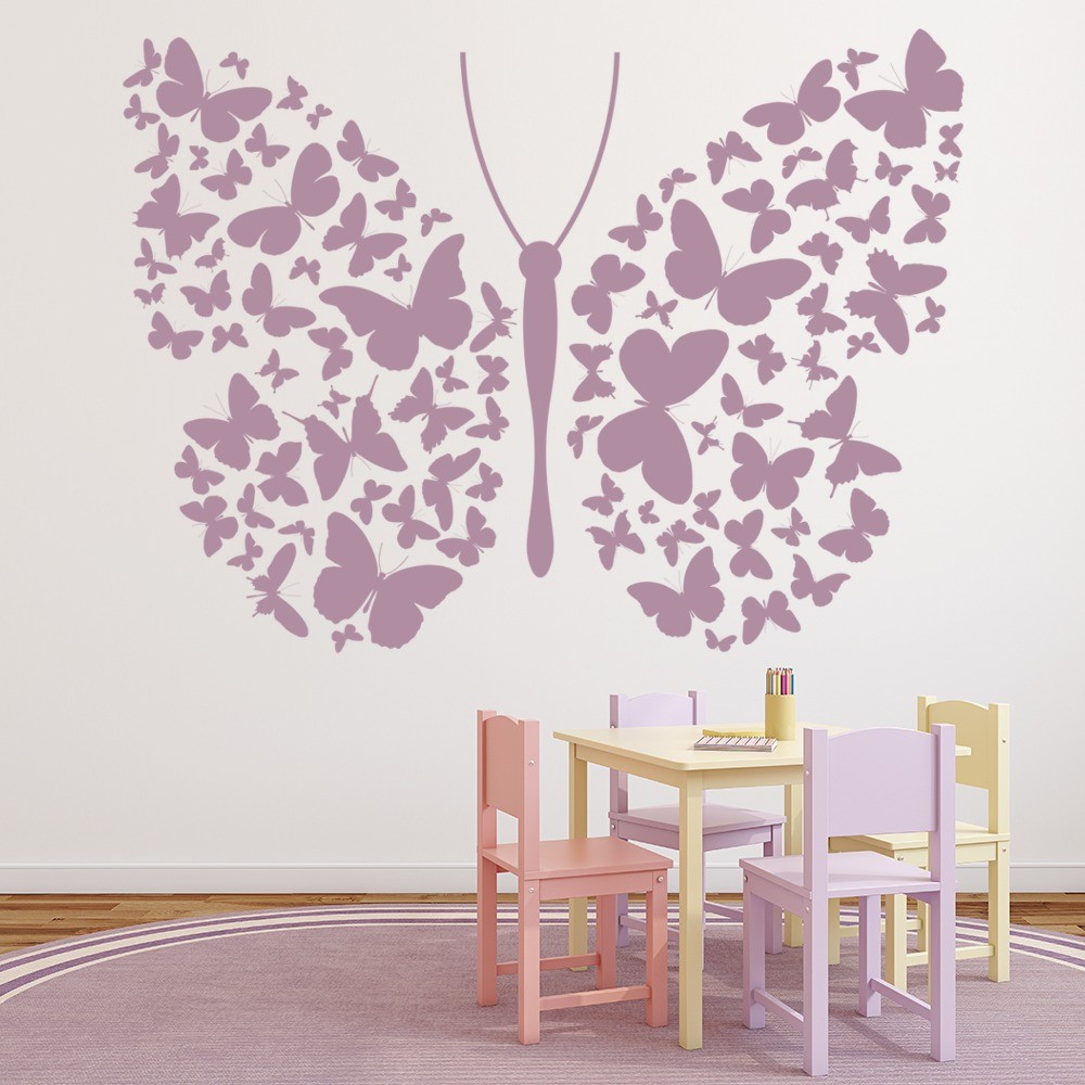 Butterfly Wall Sticker Butterflies Wall Decal Girls Bedroom Nursery