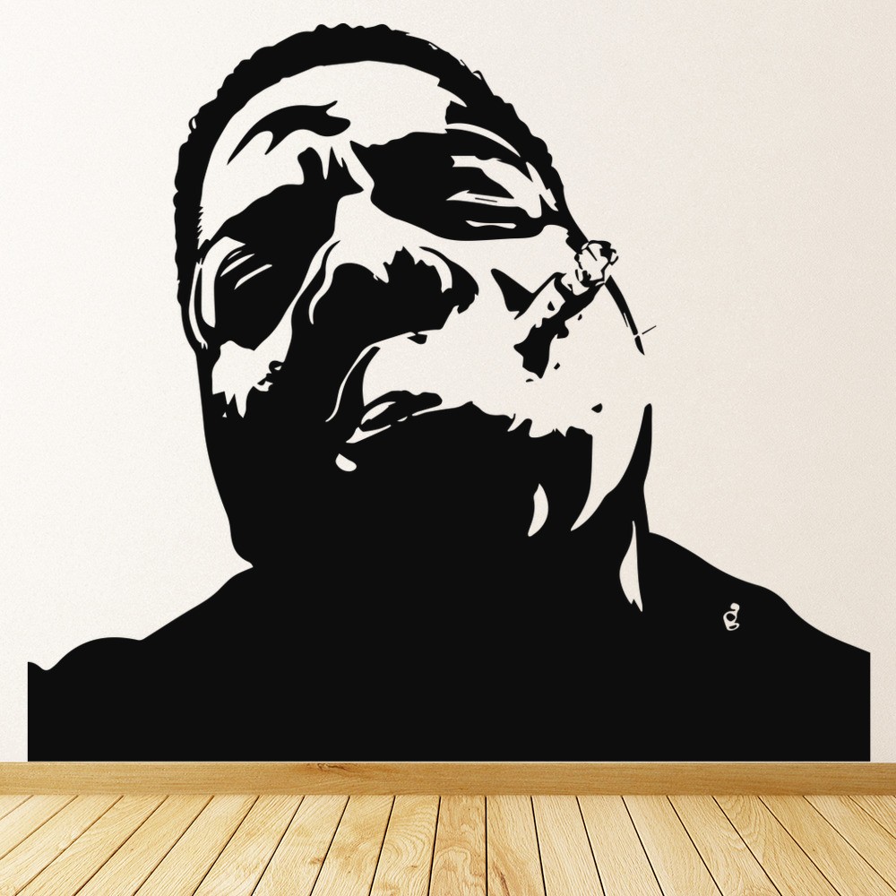 Notorious Big Wall Sticker Rap Music Wall Decal Icon Celebrity Home Decor