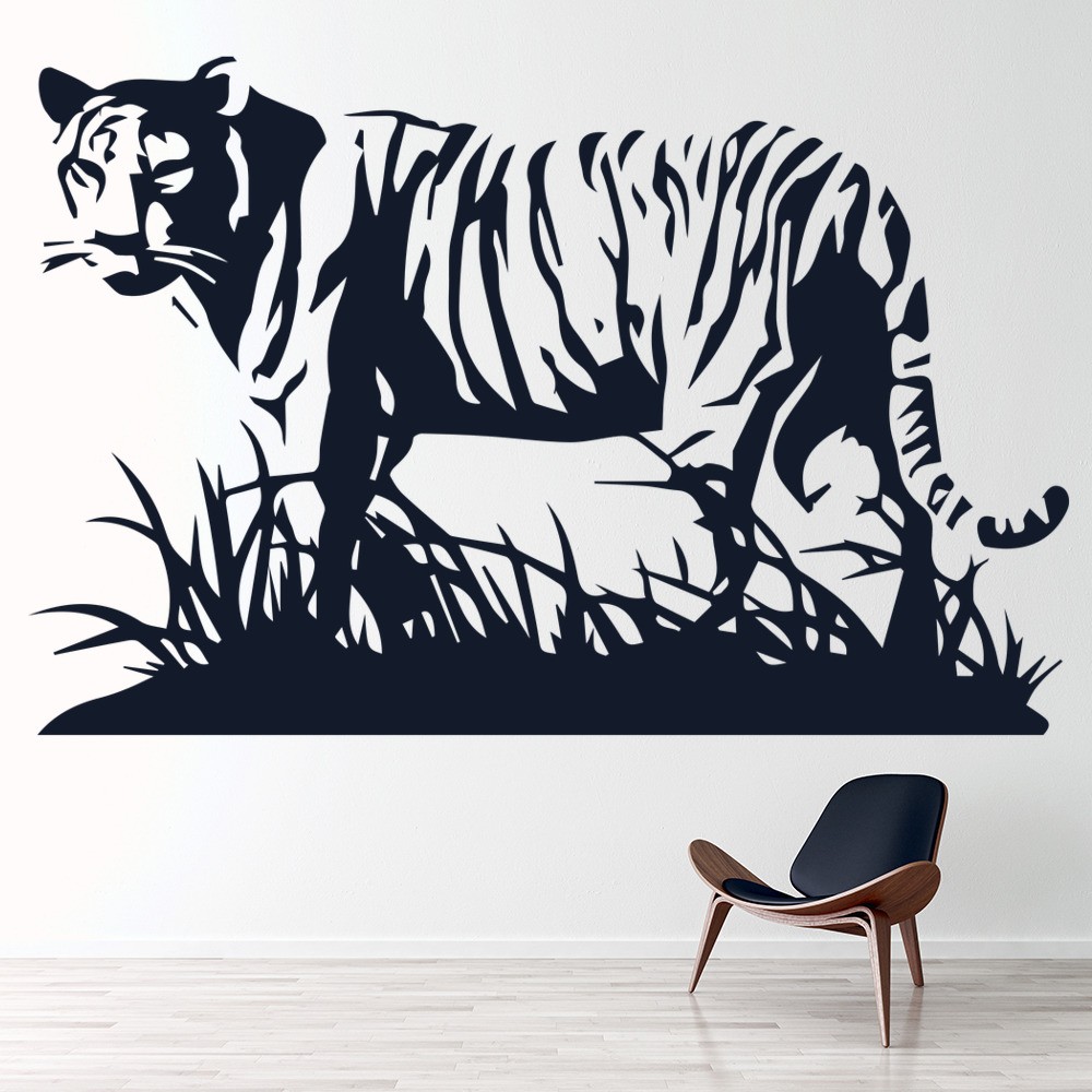 Tiger Big Cats Jungle Wall Sticker