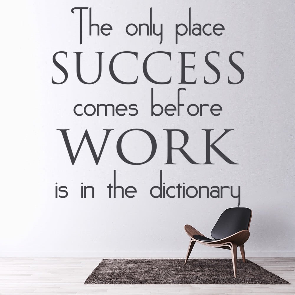Fuel Your Work Ethic with Success Quotes for Work - Rainy Quote