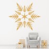 Snowflake Star Winter Christmas Wall Sticker