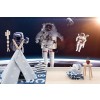 Astronauts In Outer Space Wall Mural Wallpaper
