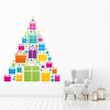 Christmas Tree Presents Gifts Wall Sticker