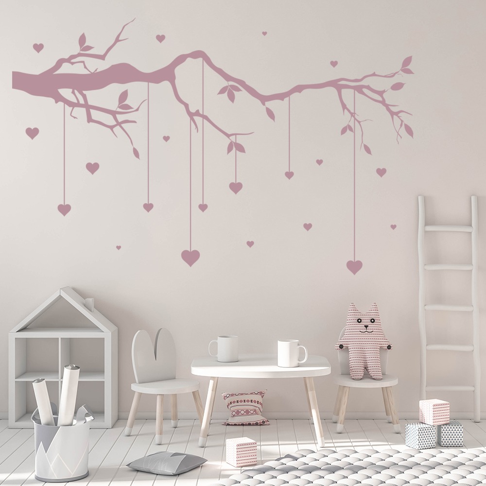 Tree Branch Love Heart Wall Sticker | Icon Wall Stickers